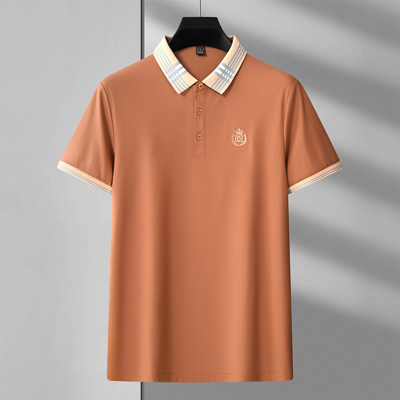 تيشيرت رجالي صيفي قماش بوليستر قياس رسمي